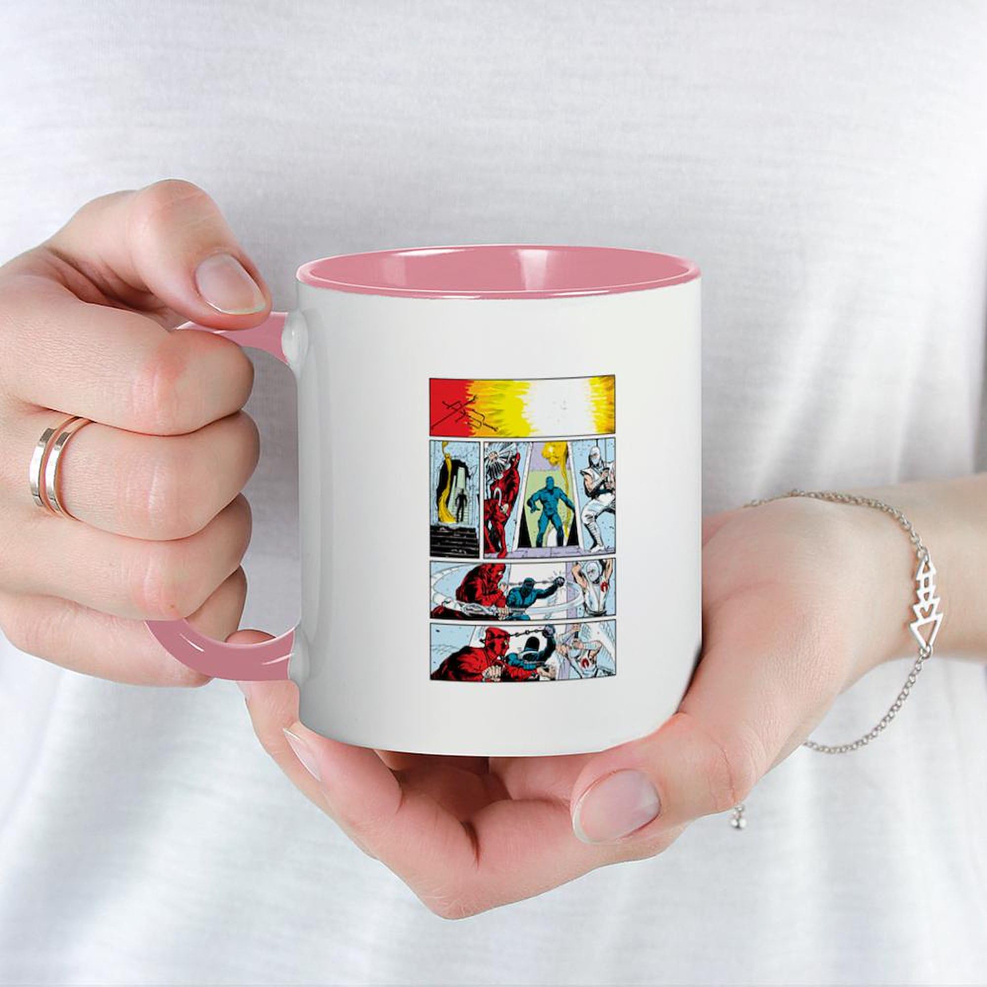 GI Joe Storm Shadow Comic Strip 11 oz Ceramic Coffee Mug - 325ml Funny Novelty Gift for Fans | Perfect for Home, Office & Collectors