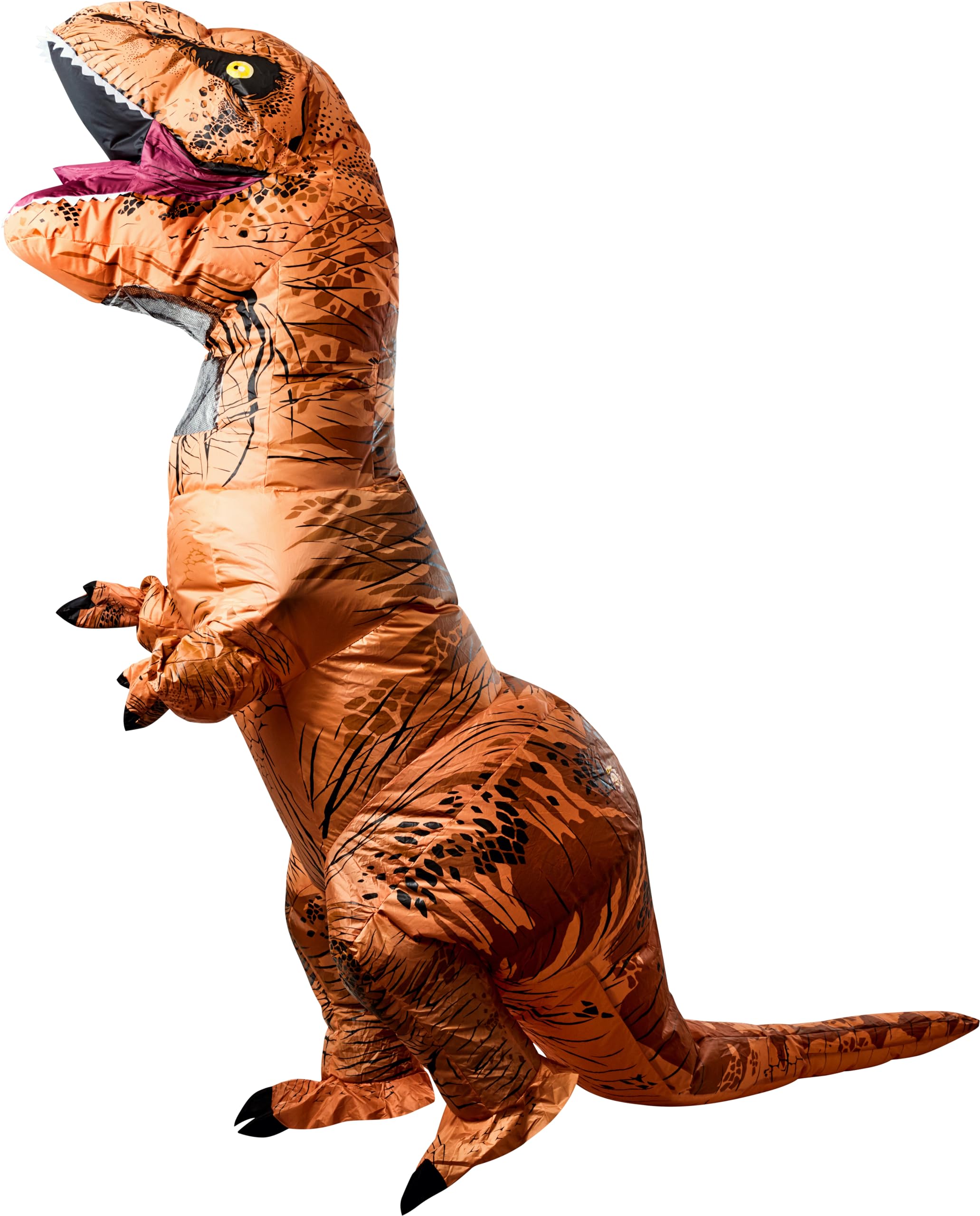 Inflatable Dinosaur Costume for Adults - T-Rex Dino Halloween Costume & Themed Party Outfit - Perfect for Cosplay, Halloween Parties, and Fun Events