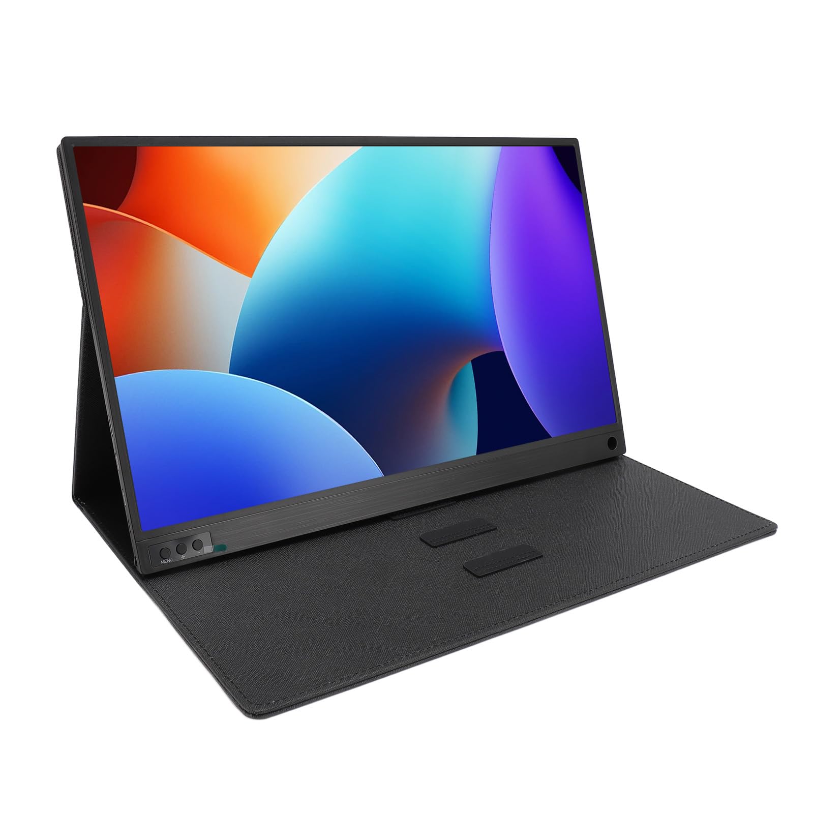SHYEKYO 15.6 Inch Portable Monitor with 60Hz UHD Display, USB-C Connectivity - Perfect for Business Meetings, Remote Work & Gaming