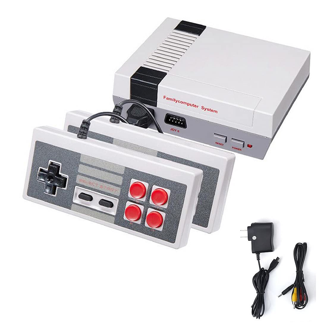 TOZTVXU Classic Retro Game Console - Built-in 500 Games, Handheld Gaming System with AV Output, Plug & Play Mini Console for Kids & Adults - Perfect for Home Entertainment, Travel & Nostalgic Gaming
