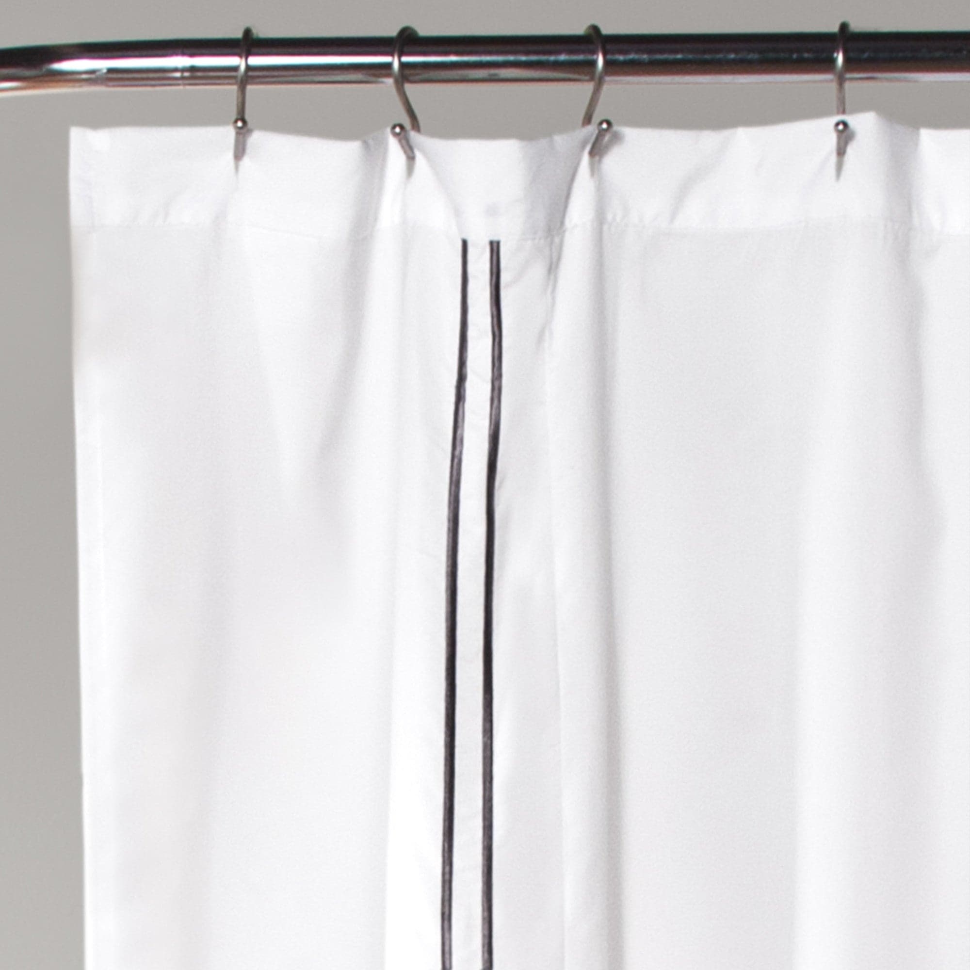Luxury Hotel Collection Shower Curtain - Waterproof Fabric Bathroom Curtain with Hooks, Elegant Home Decor for Master Bath & Guest Bathroom - Perfect for Spa-Like Experience