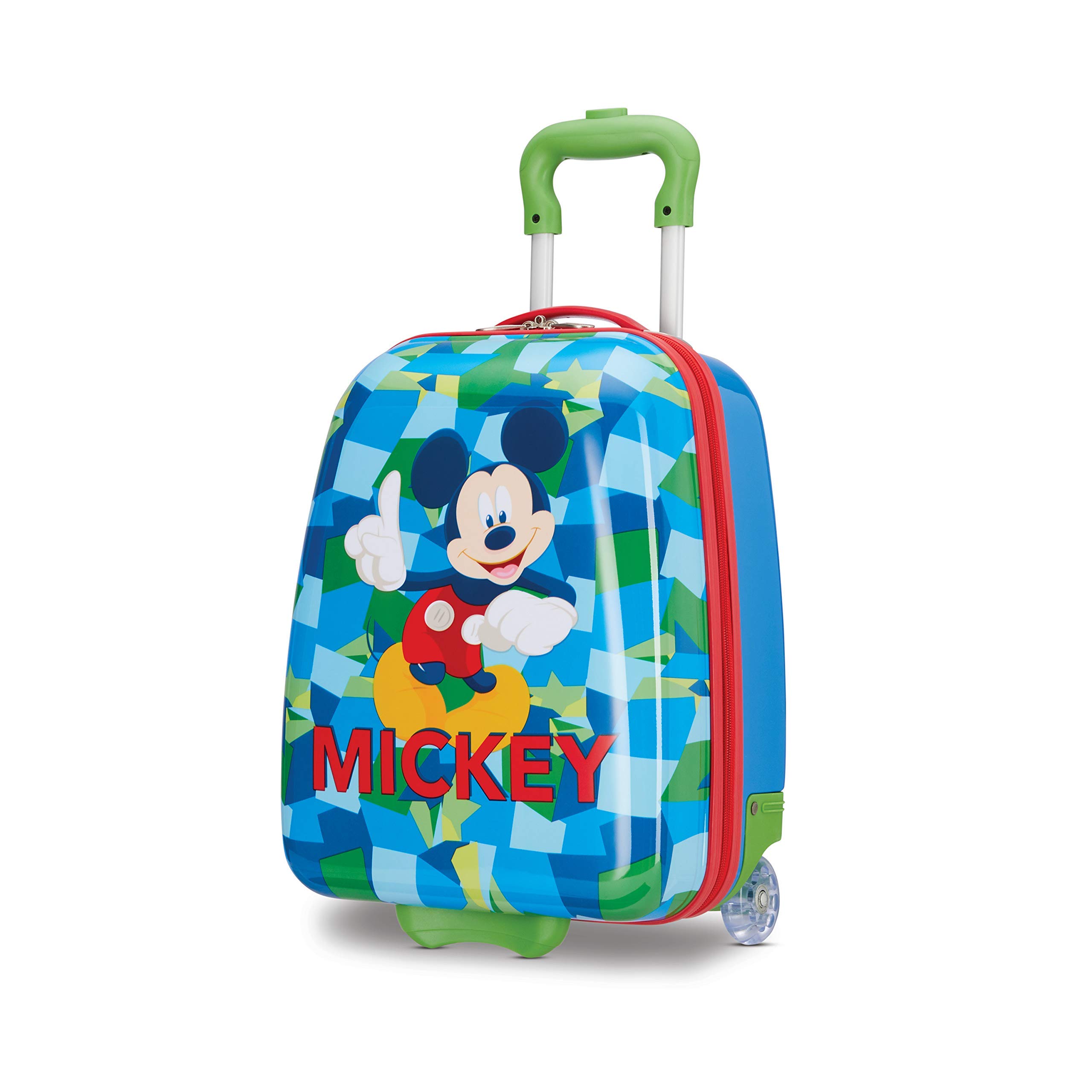 American Tourister Kids' Disney Mickey Mouse Hardside Carry-On Luggage 16-Inch - Perfect for Family Travel & School Trips