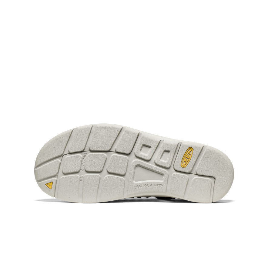 UNEEK Men's Sneakers - Black/Bright Aqua | Lightweight & Breathable for Running, Walking & Casual Wear