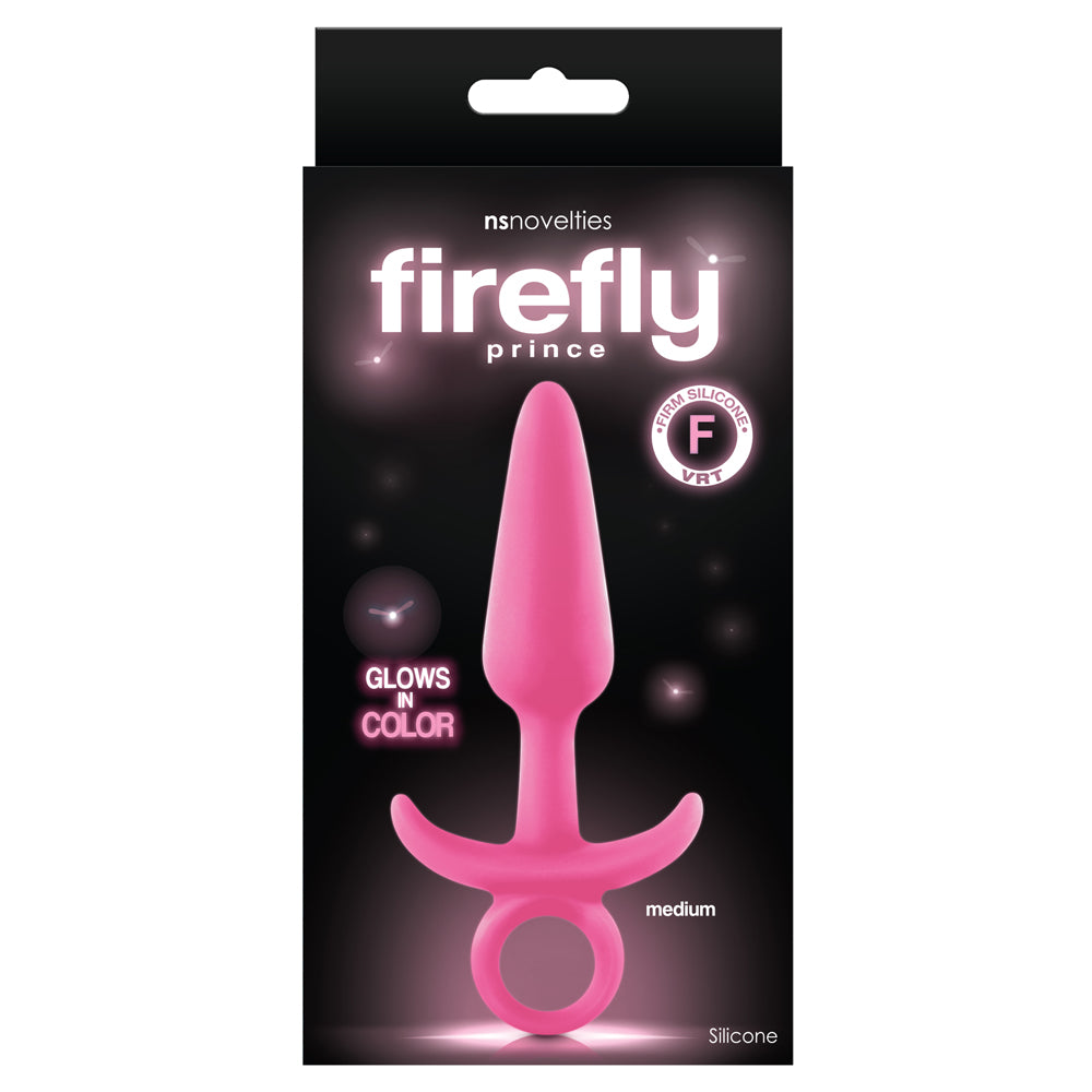 Glow in the Dark Firefly Prince Anal Plug - Medium Size Anal Toy for Men & Women | Perfect for Sensual Play, Couples Fun & BDSM Exploration