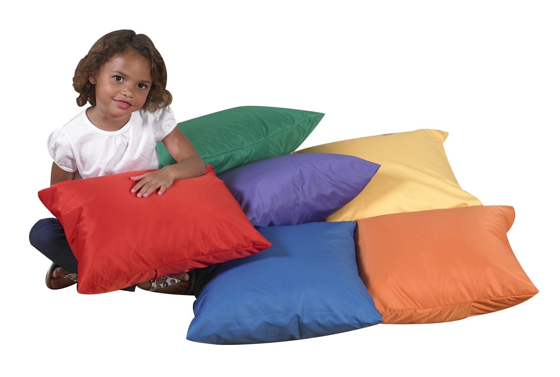 Premium Set of 6 Soft 17-Inch Throw Pillows - Perfect for Sofa, Bed & Home Decor | Hypoallergenic & Comfortable Cushions for Living Room, Bedroom & Nursery