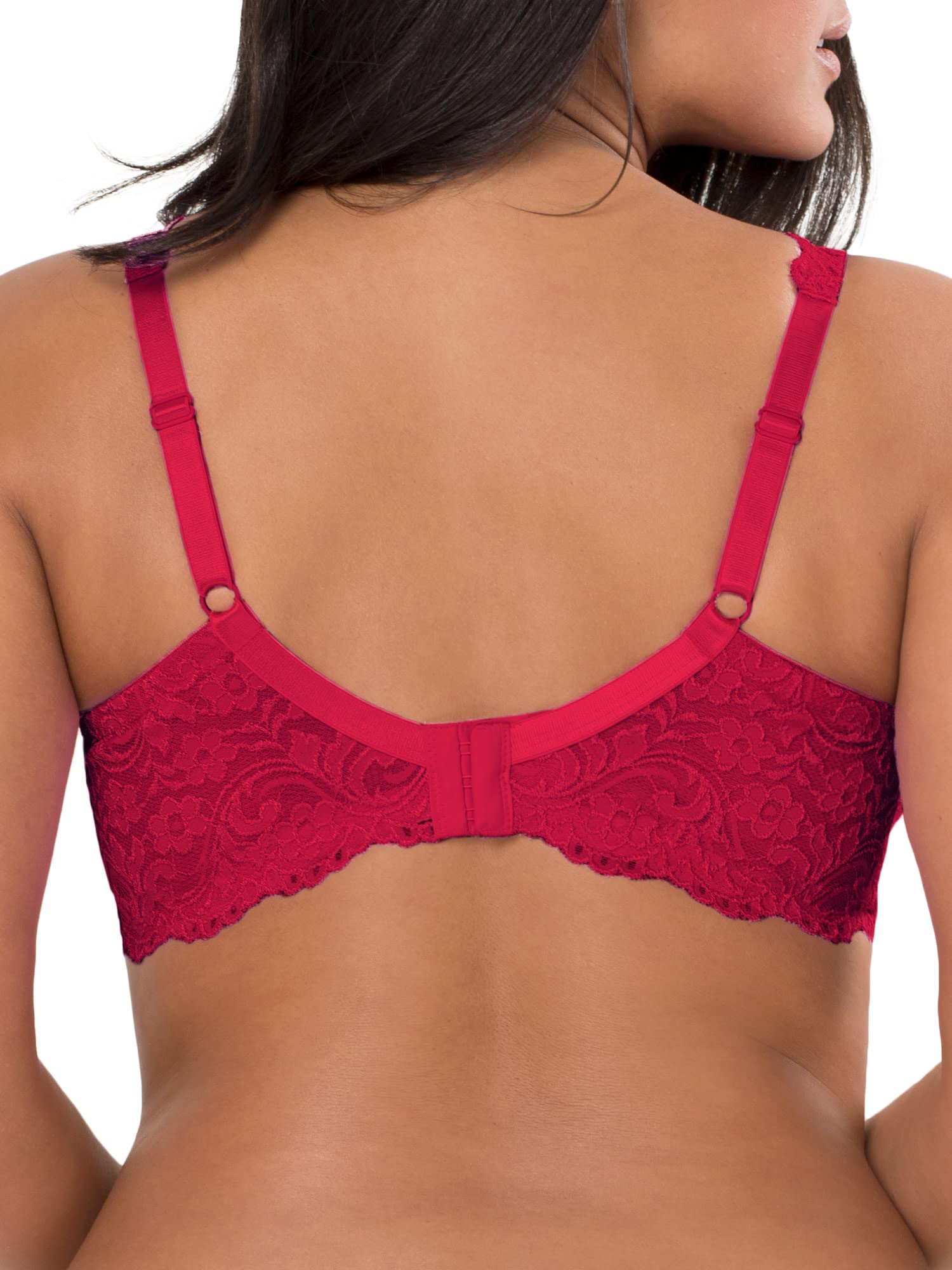 Smart & Sexy Women's Signature Lace Unlined Underwire Bra - Comfortable Everyday Wear for Work, Date Night & Special Occasions