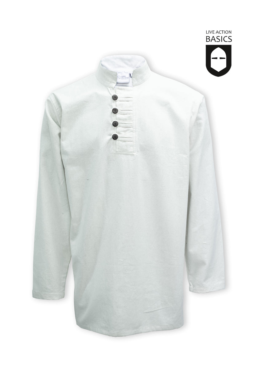 Natural Button-Down Shirt for Men & Women | Comfortable Casual Wear for Office, Outings & Everyday Style