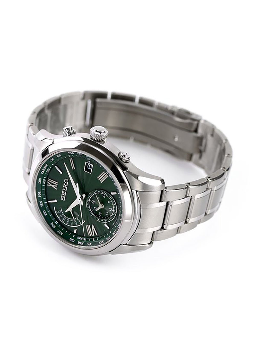 SEIKO BRIGHTZ SAGA307 Men's Automatic Watch - Japanese Made JDM Luxury Timepiece for Business, Formal Occasions & Collectors