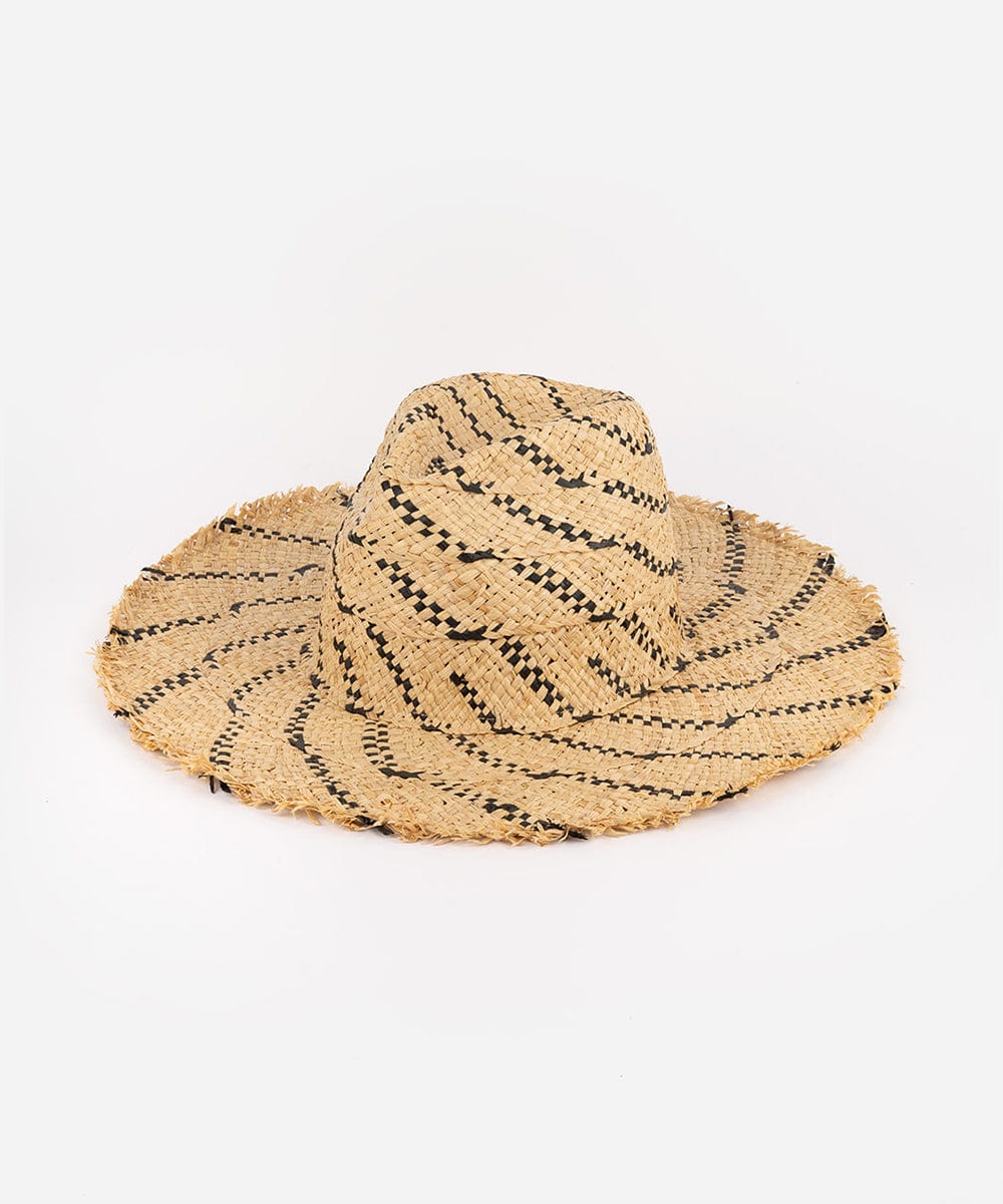 Gemma Wide Brim Straw Hat for Women - UPF 50+ Sun Protection, Beach & Garden Hat - Summer Fashion Accessory for Outdoor Activities