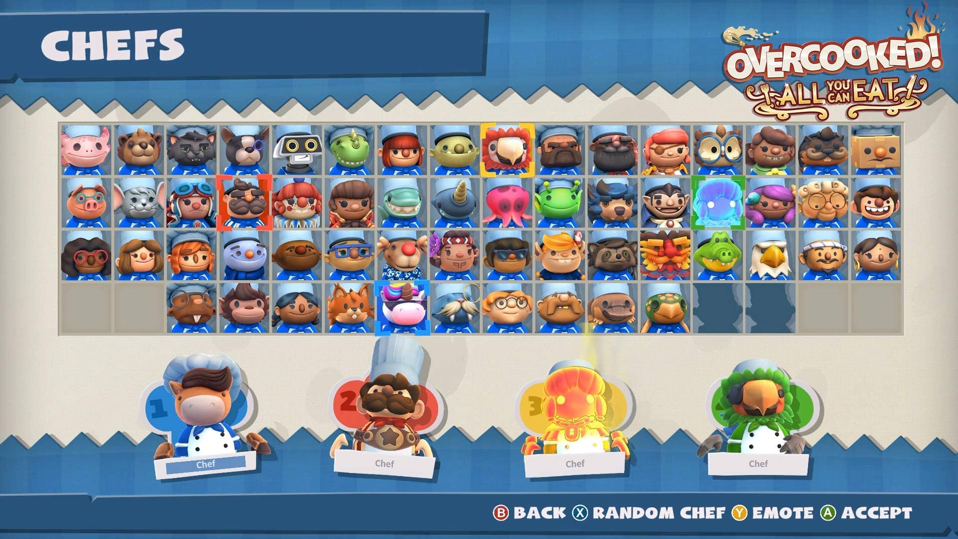 Overcooked All You Can Eat - PS5 Game (French Edition) | Fun Multiplayer Cooking Simulation for Family & Friends Game Nights