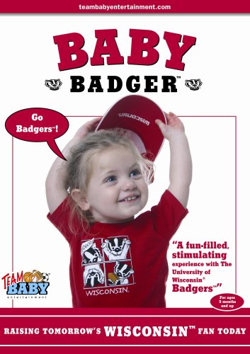 Baby Badger - Raising Tomorrow's Wisconsin Fan Today! [DVD] - Perfect for Kids, Families, and Wisconsin Badgers Fans