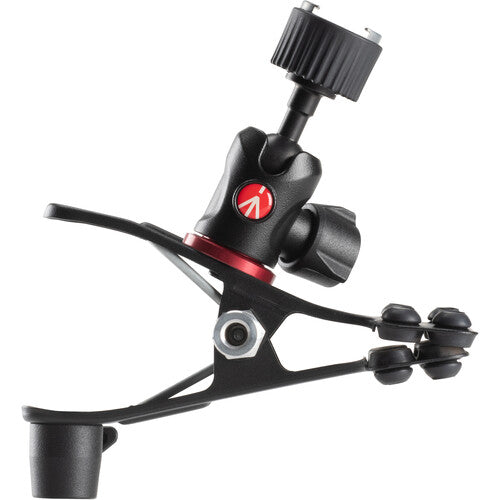 Manfrotto 175F-2 Universal Cold Shoe Mount Adapter Clamp - Secure Camera, Microphone & Accessories - Perfect for DSLR, Mirrorless & Video Gear