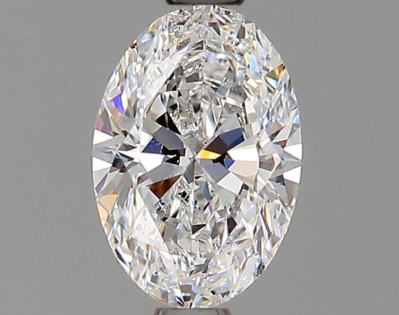 0.72 Carat Oval Diamond - D Color, SI1 Clarity - Ideal for Engagement Rings & Fine Jewelry