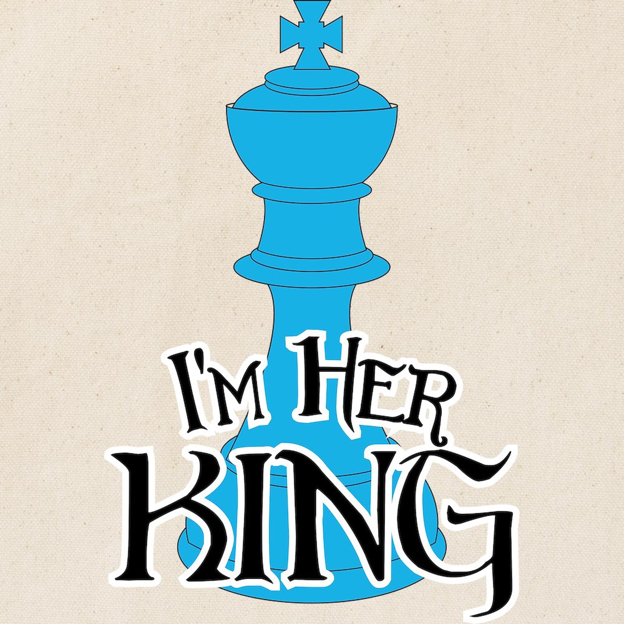 I'm Her King Tote Bag - Natural Canvas Reusable Shopping Bag for Groceries, Beach & Everyday Use | CafePress