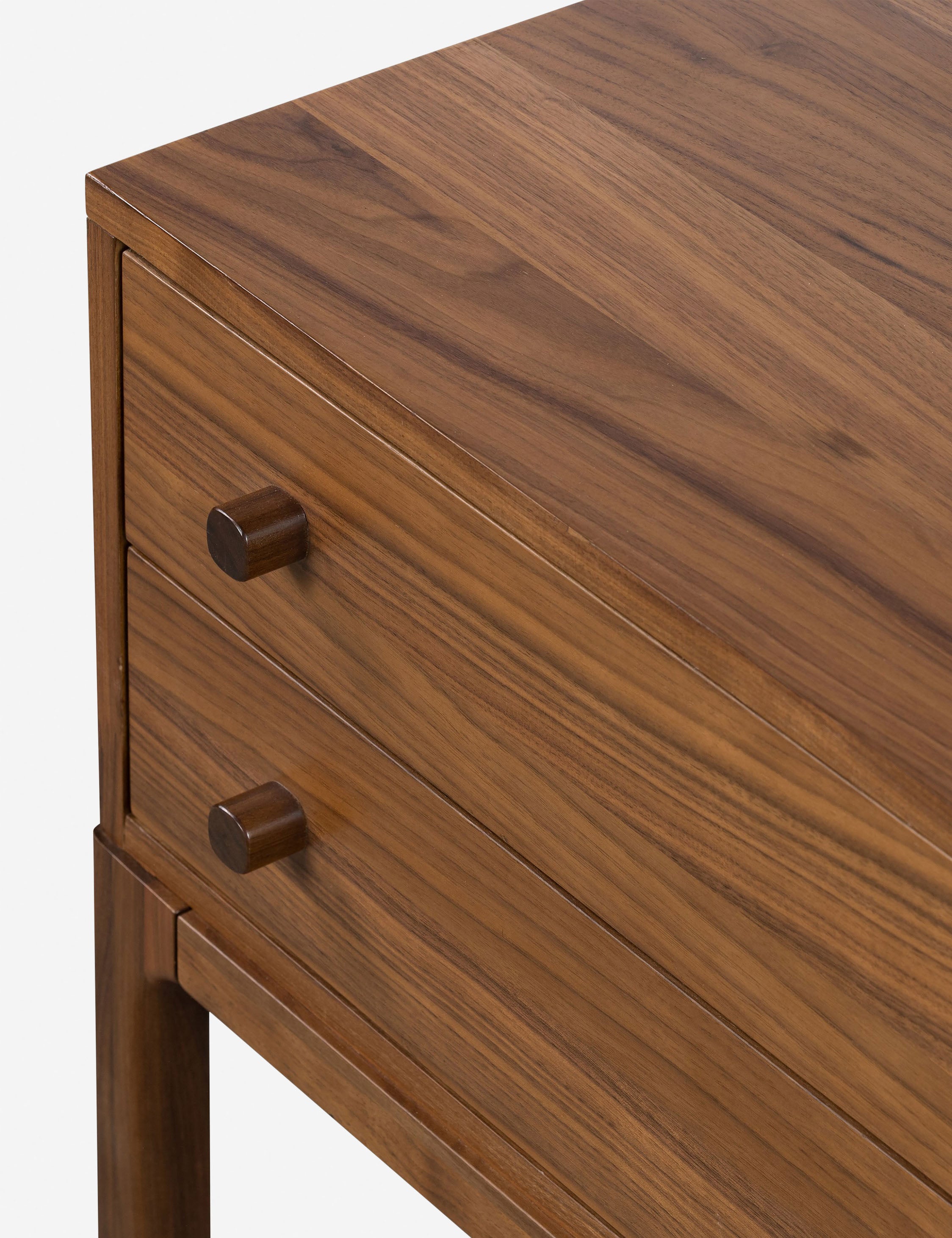 Modern Wooden Nightstand with Drawer - Stylish Bedside Table for Bedroom, Living Room, or Office - Perfect for Storage and Decor