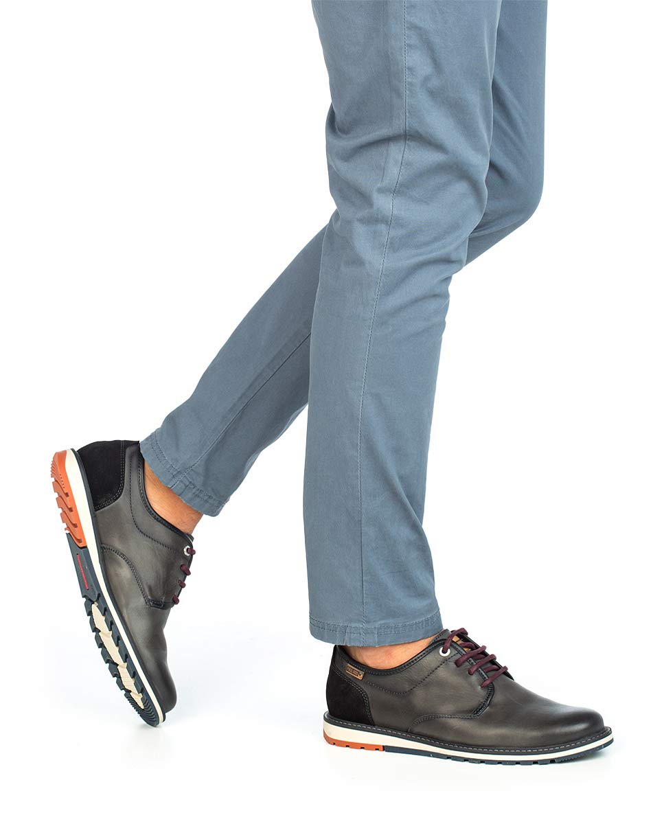 PIKOLINOS Berna Men's Genuine Leather Lace-Up Dress Shoes - Perfect for Business, Office & Formal Occasions