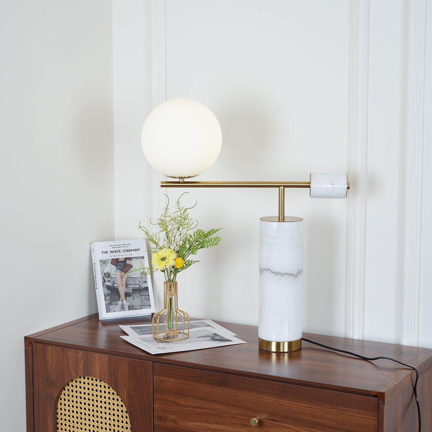 Lexi Table Lamp - Modern LED Desk Lamp with Adjustable Brightness & Color Temperature for Home Office, Bedroom, and Study Room - Perfect for Reading, Working, and Relaxing