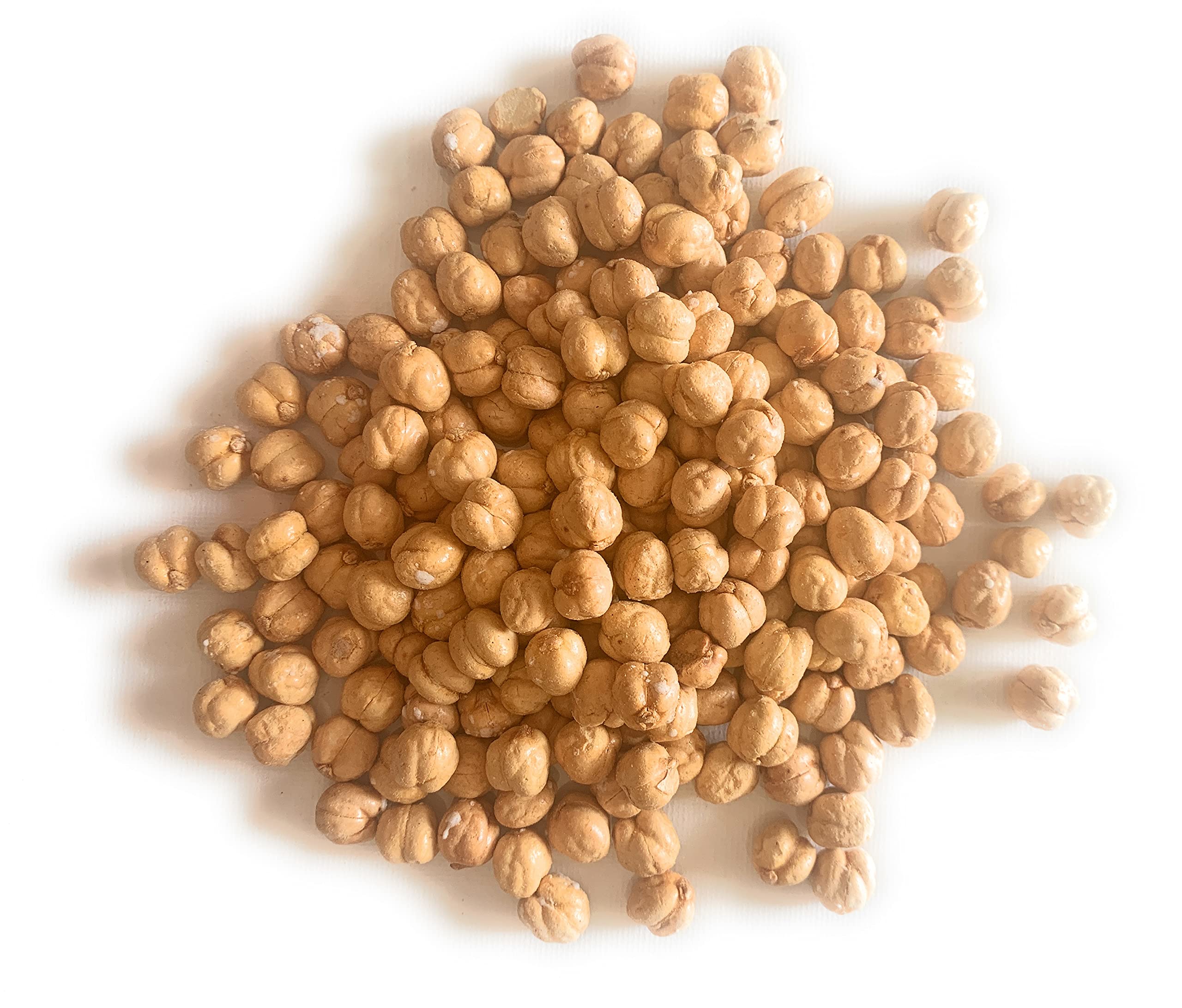 Roasted Chickpeas Snacks - Sea Salt Flavor 16oz | Gluten Free, Vegan, Dairy Free, High Plant-Based Protein | Healthy Crunchy Snack for Office, Gym & Road Trips