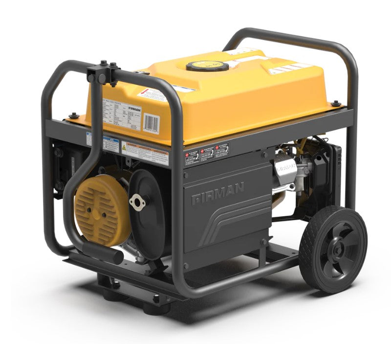 Firman P03503 3550W/4450W Portable Generator with CO Alert & 30 Amp Recoil Start - Ideal for Home Backup, Camping & Outdoor Power Needs