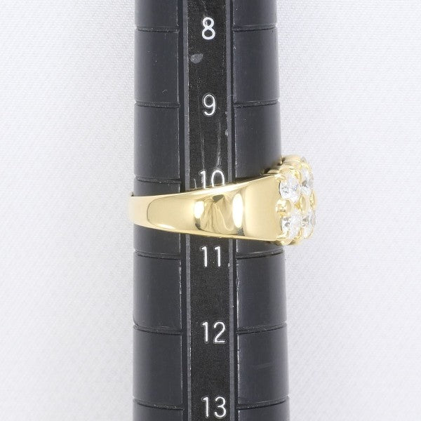 18K Yellow Gold Diamond Ring for Women - Elegant Solitaire Engagement & Wedding Band - Perfect for Proposals, Anniversaries, and Special Occasions