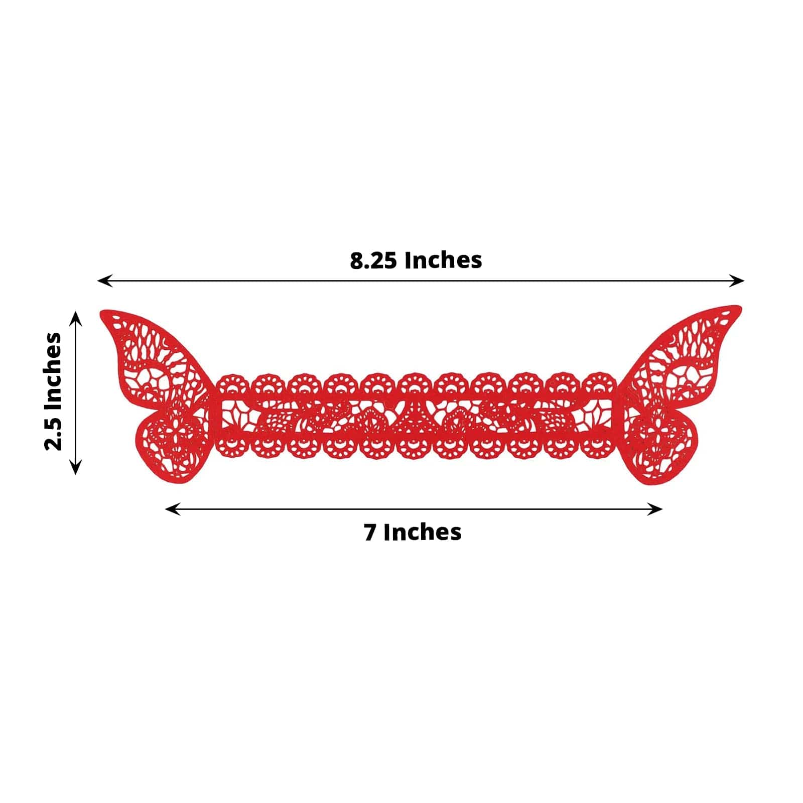 12 Pack Laser Cut 3D Butterfly Napkin Rings for Wedding, Party & Table Decor - Elegant DIY Paper Craft for Dinnerware & Home Decoration
