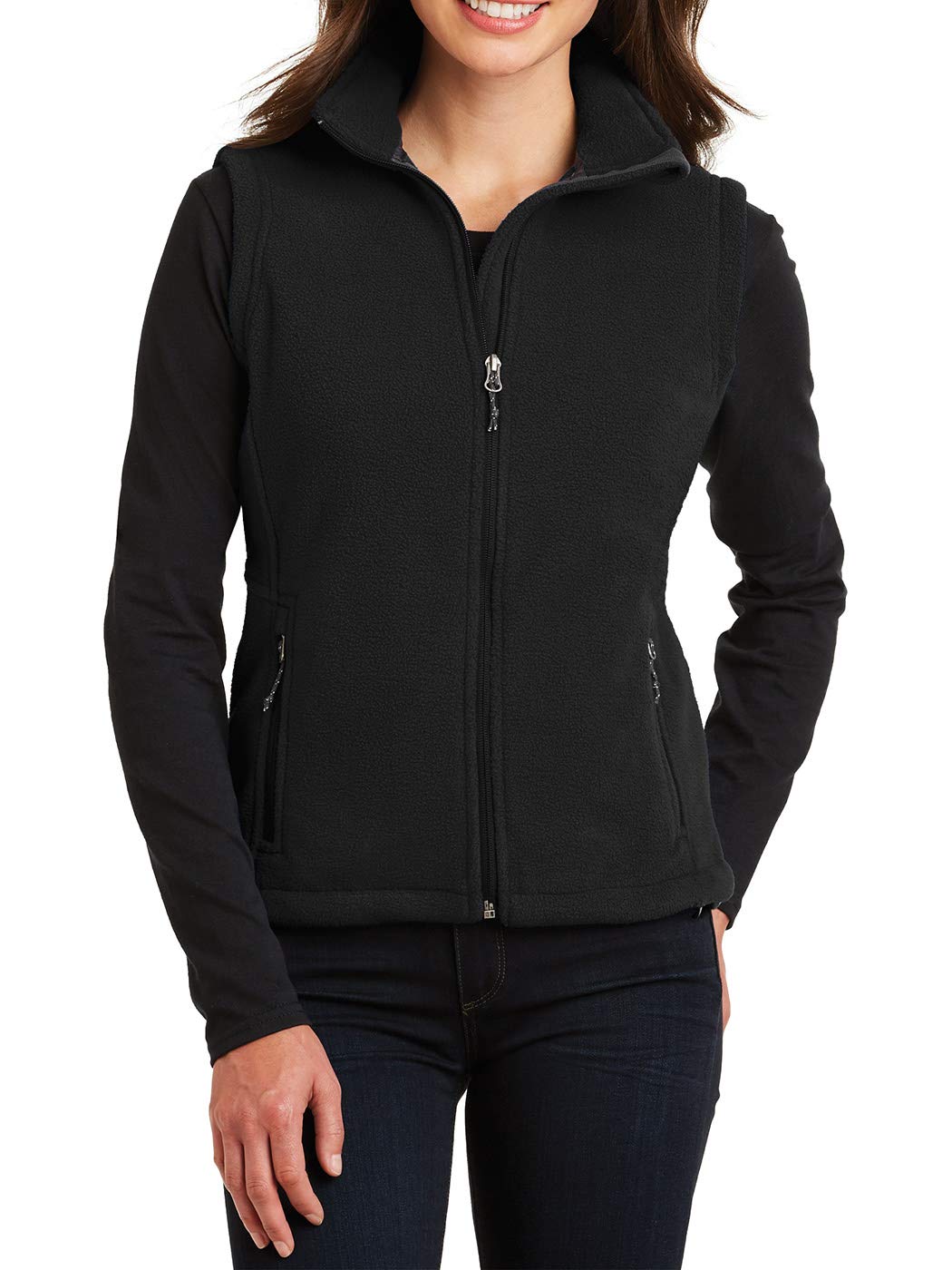 Women's Super Soft Fleece Vest - Lightweight Warm Winter Layering Vest for Outdoor Hiking, Camping & Casual Wear | Mafoose