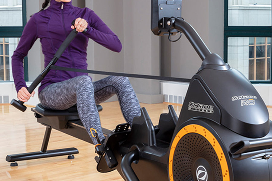 Octane Rower Rowing Machine - Premium Indoor Rower for Home Gym Workouts | Perfect for Cardio Training, Full-Body Exercise & Fitness Enthusiasts | Compact Design for Small Spaces & Apartment Use