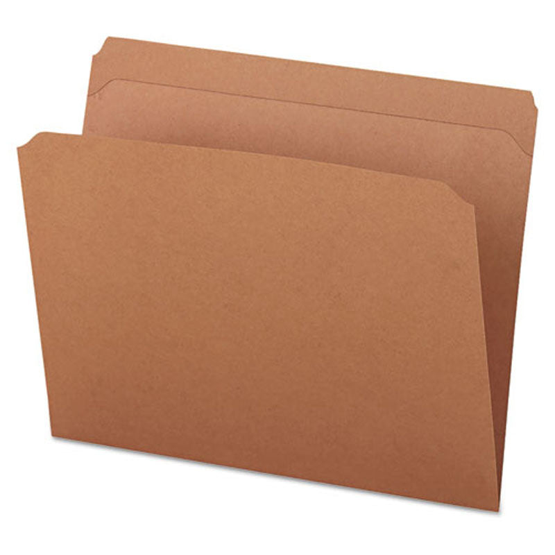Durable Reinforced Kraft Top Tab File Folders - Box of 100 - Perfect for Office Organization, Document Storage & Filing Systems