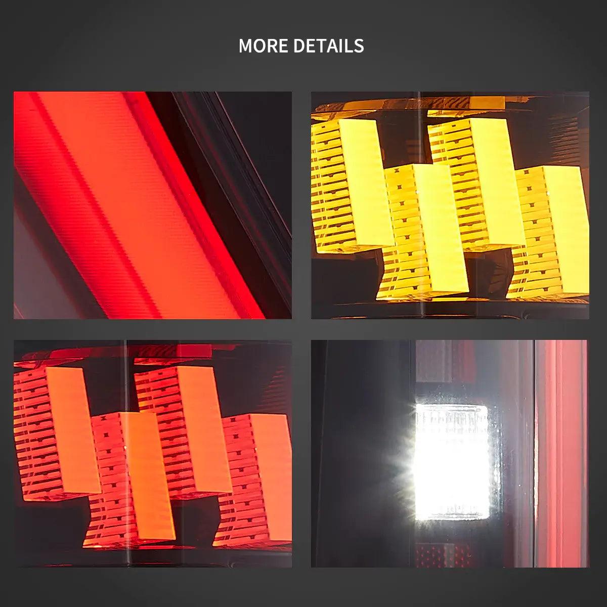 2021-2023 Ford F150 LED Tail Light Assembly - Full LED Replacement with Bright Lights & Easy Installation - Perfect for Night Driving, Off-Roading & Truck Customization