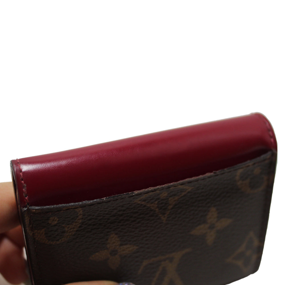 Authentic Louis Vuitton Monogram Fuchsia Victorine Wallet - Luxury Compact Women's Wallet for Everyday Use, Travel & Gifting