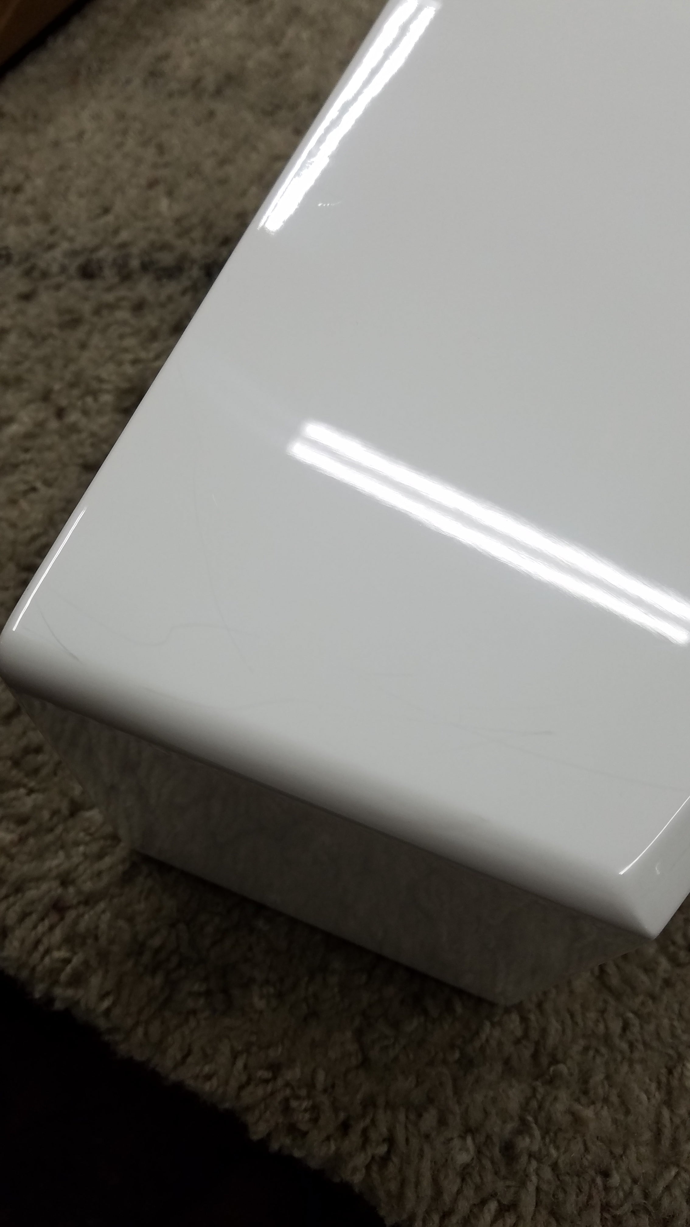 Prime Elevation White Gloss Outlet 3653 - Modern Electrical Wall Outlet for Home & Office - Perfect for Living Rooms, Bedrooms, and Kitchens