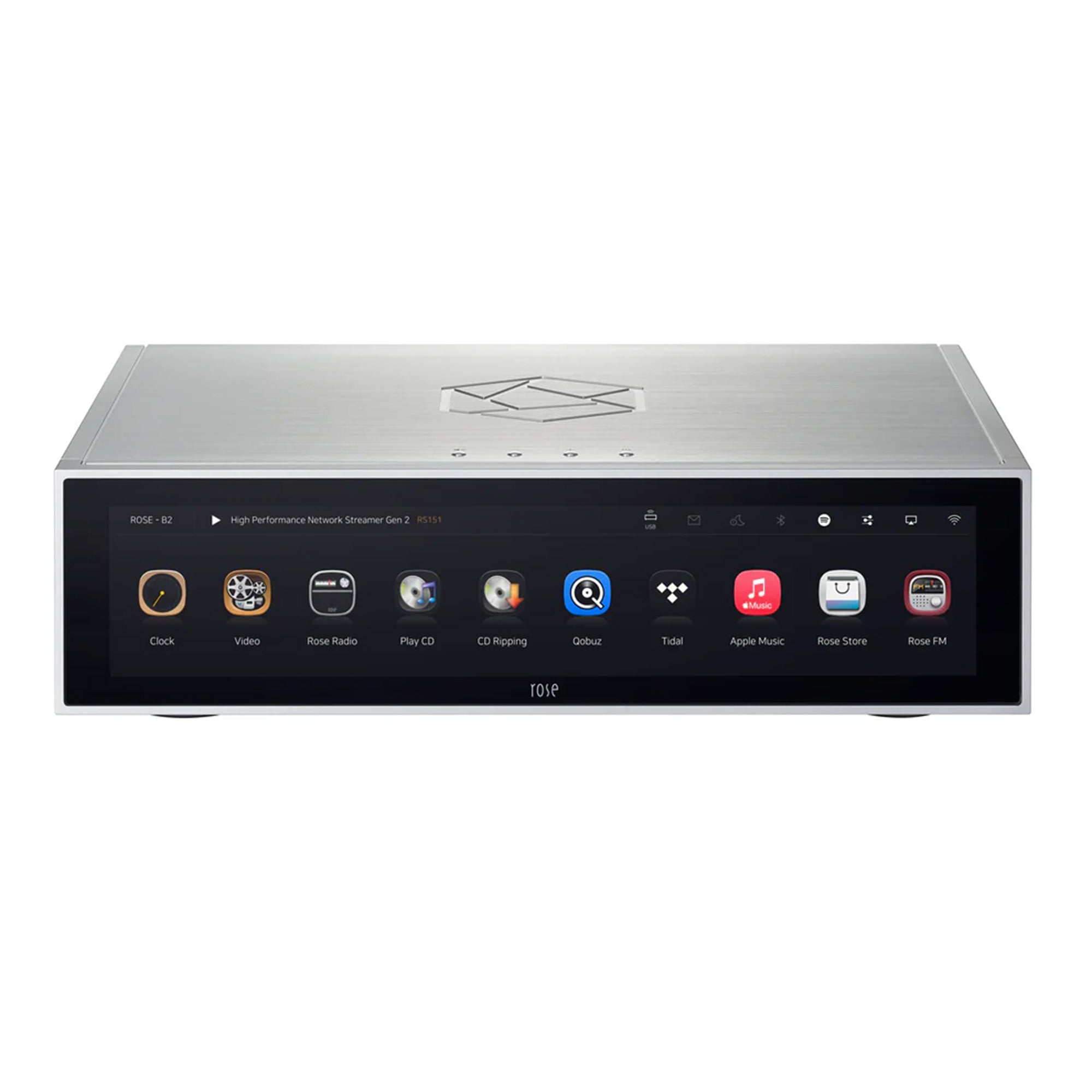 HiFi ROSE RS151 High Performance Network Audio Streamer - Premium Wireless Music Player for Home Theater & Audiophile Systems