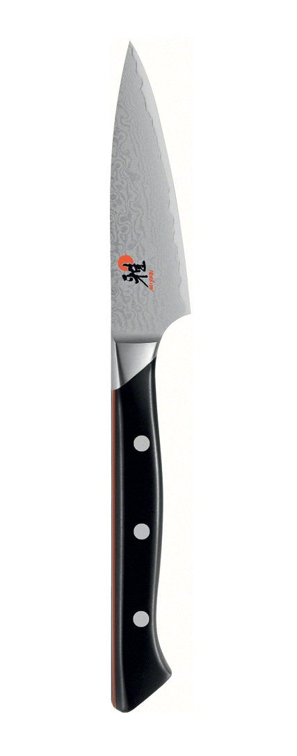 Miyabi Fusion Morimoto Edition 3.5 Inch Paring Knife - Premium Japanese Kitchen Knife for Precision Cutting - Perfect for Peeling, Slicing Fruits & Vegetables - Free Shipping
