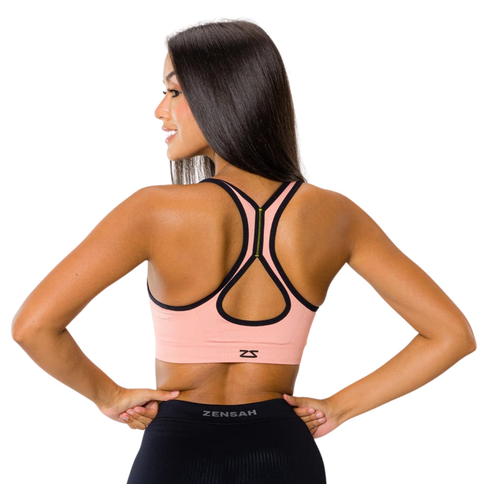 Zensah Gazelle 2.0 Women's High Impact Sports Bra - Breathable Workout & Running Support Top for Fitness, Yoga, CrossFit | Perfect for Gym, Marathon Training & Active Lifestyle