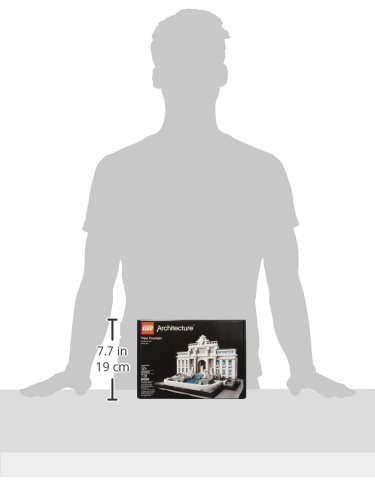 LEGO Architecture Trevi Fountain 21020 Building Set - Collectible Model Kit for Adults & Teens - Perfect for Home Decor, Office Display & Gift Giving