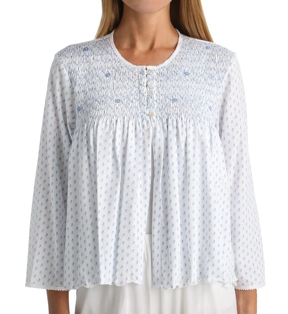 Women's Marisol Heirlooms Bed Jacket - Soft Loungewear for Relaxing at Home, Perfect for Mornings & Evenings | Cozy Housewear for Reading & Tea Time