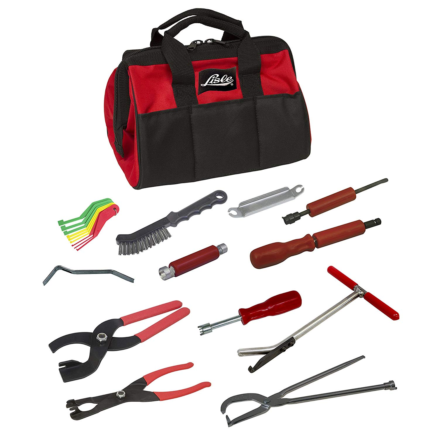 Lisle 71020 12 Piece Master Brake Kit - Complete Brake Repair Tool Set for Cars & Trucks - Perfect for DIY Mechanics & Professional Auto Shops