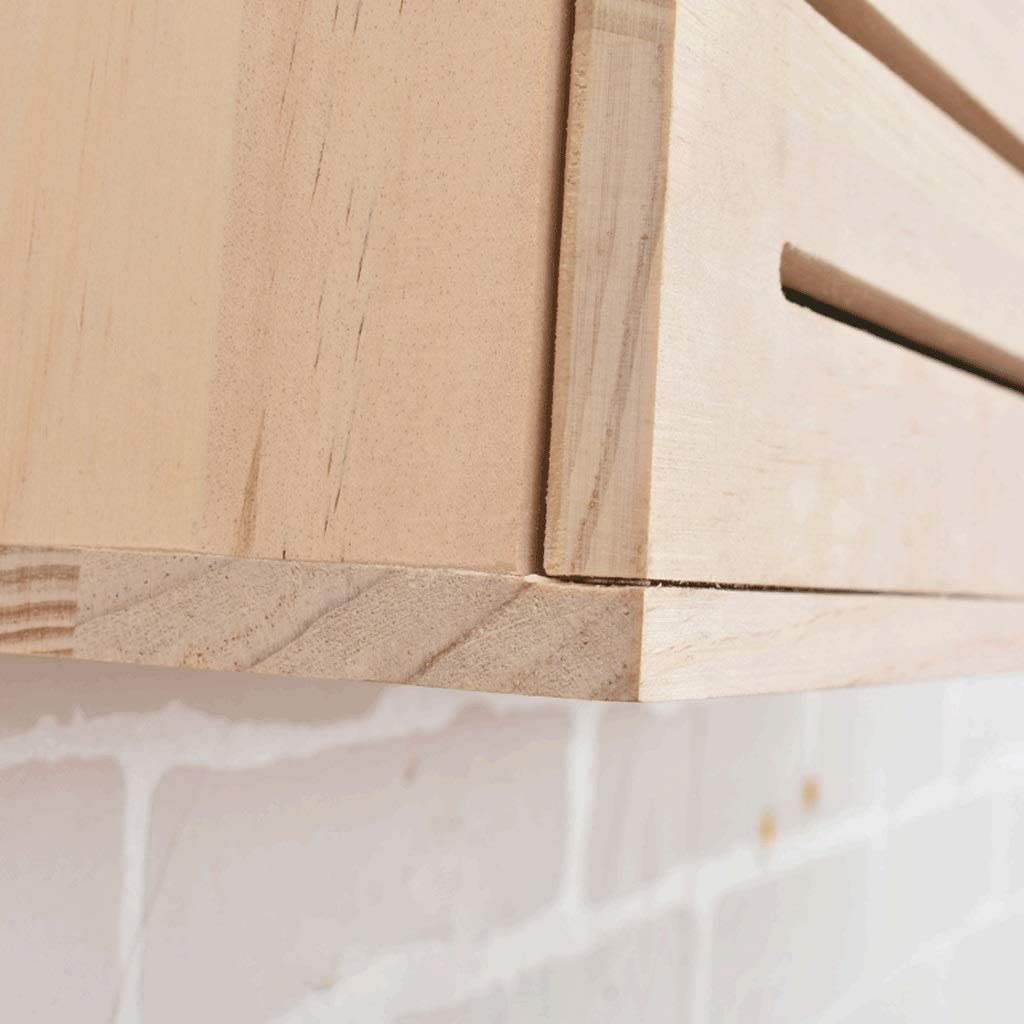 Wooden WiFi Router Storage Box - Wall Mounted Cable Organizer for Living Room, Wireless Set-Top Box Hider Shelf - No Drilling Required | Perfect for Home Office & Entertainment Center Organization