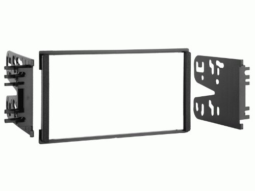 Universal Double Din Car Stereo Dash Kit for 2000-2001 Kia Spectra - Black Trim Bezel | Aftermarket Radio Installation | Perfect for Car Audio Upgrade & Customization