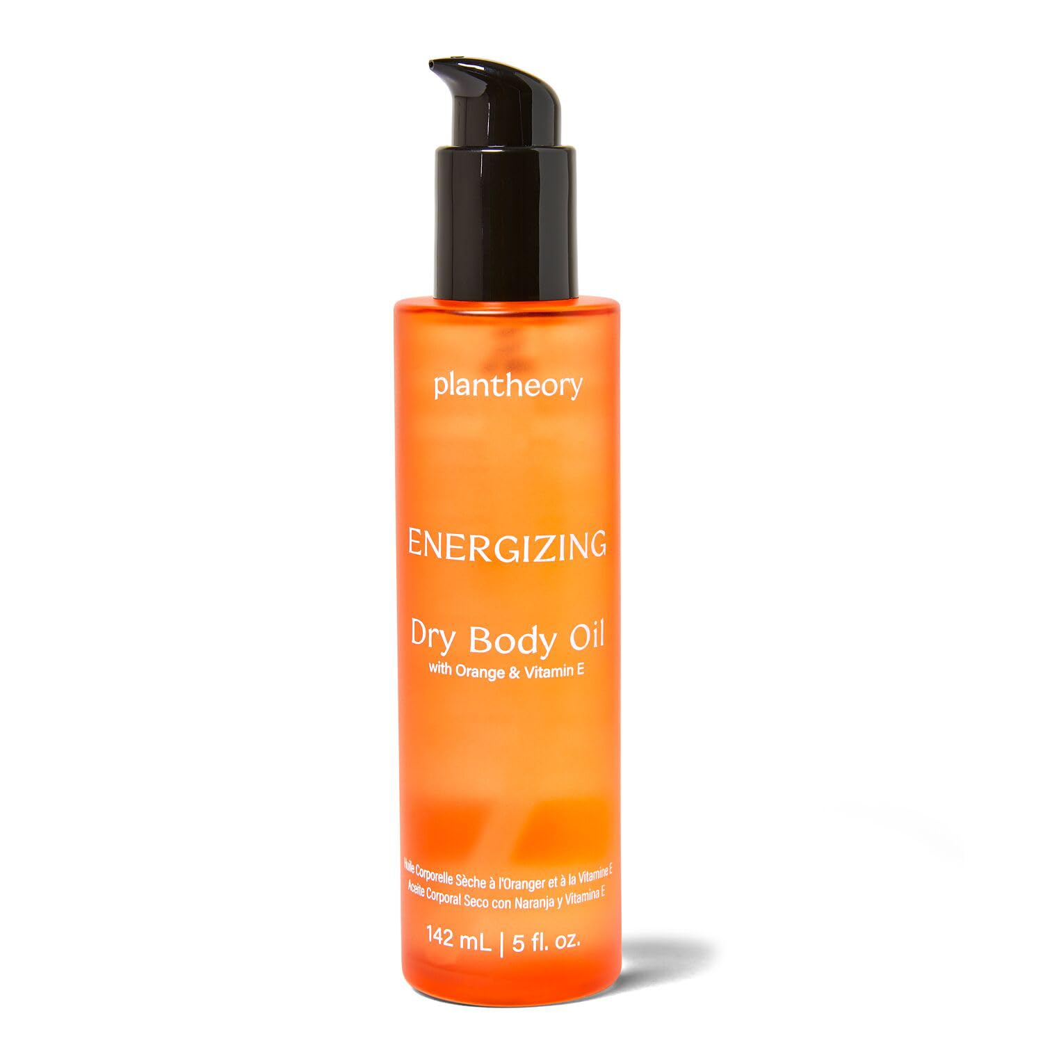Energizing Dry Body Oil with Orange Oil - 5 Fl Oz | Cruelty Free, Vegan, Moisturizing & Fast Absorbing | Perfect for Post-Workout, Massage & Daily Hydration