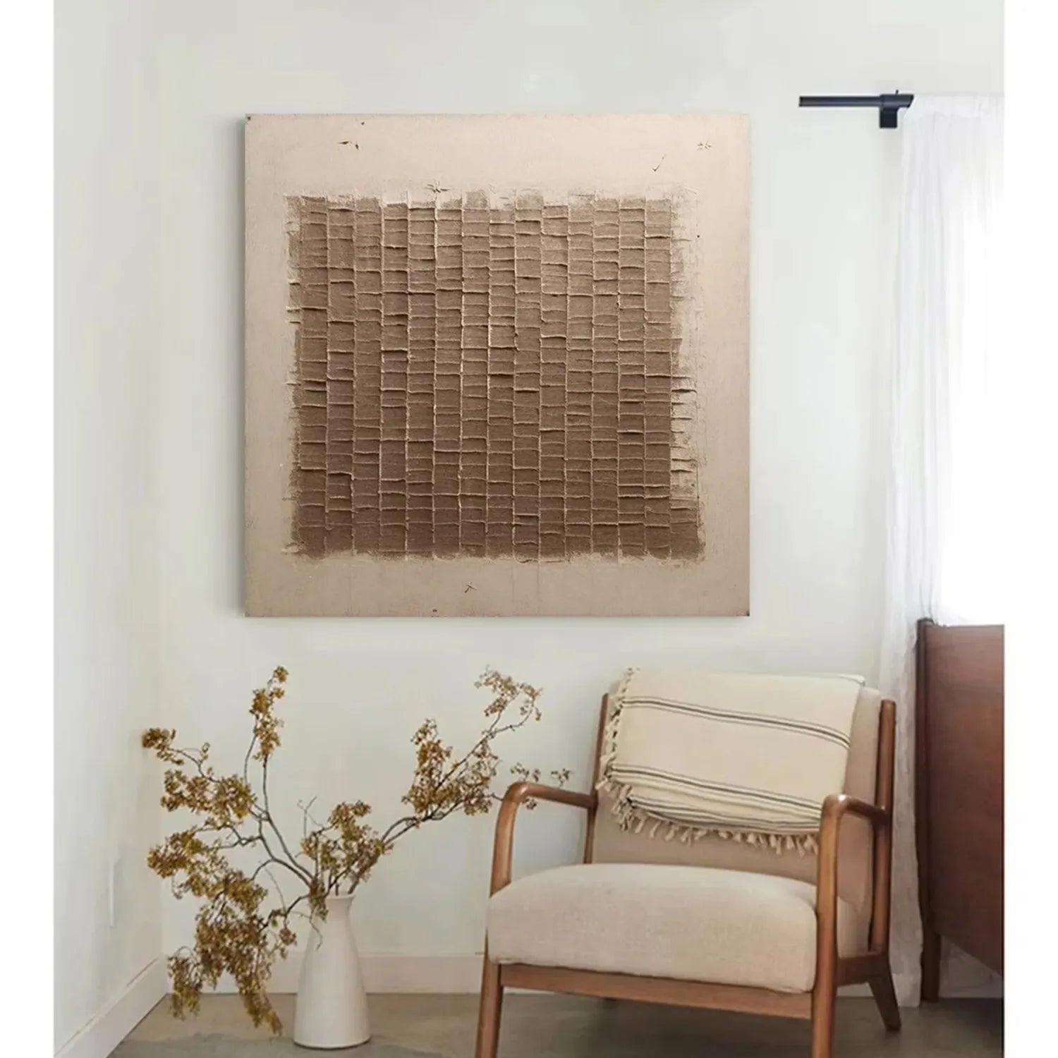 Abstract Tranquility Art Painting #WS173 - Modern Wall Decor for Living Room, Bedroom & Office - Calming Abstract Artwork for Home & Office Decor
