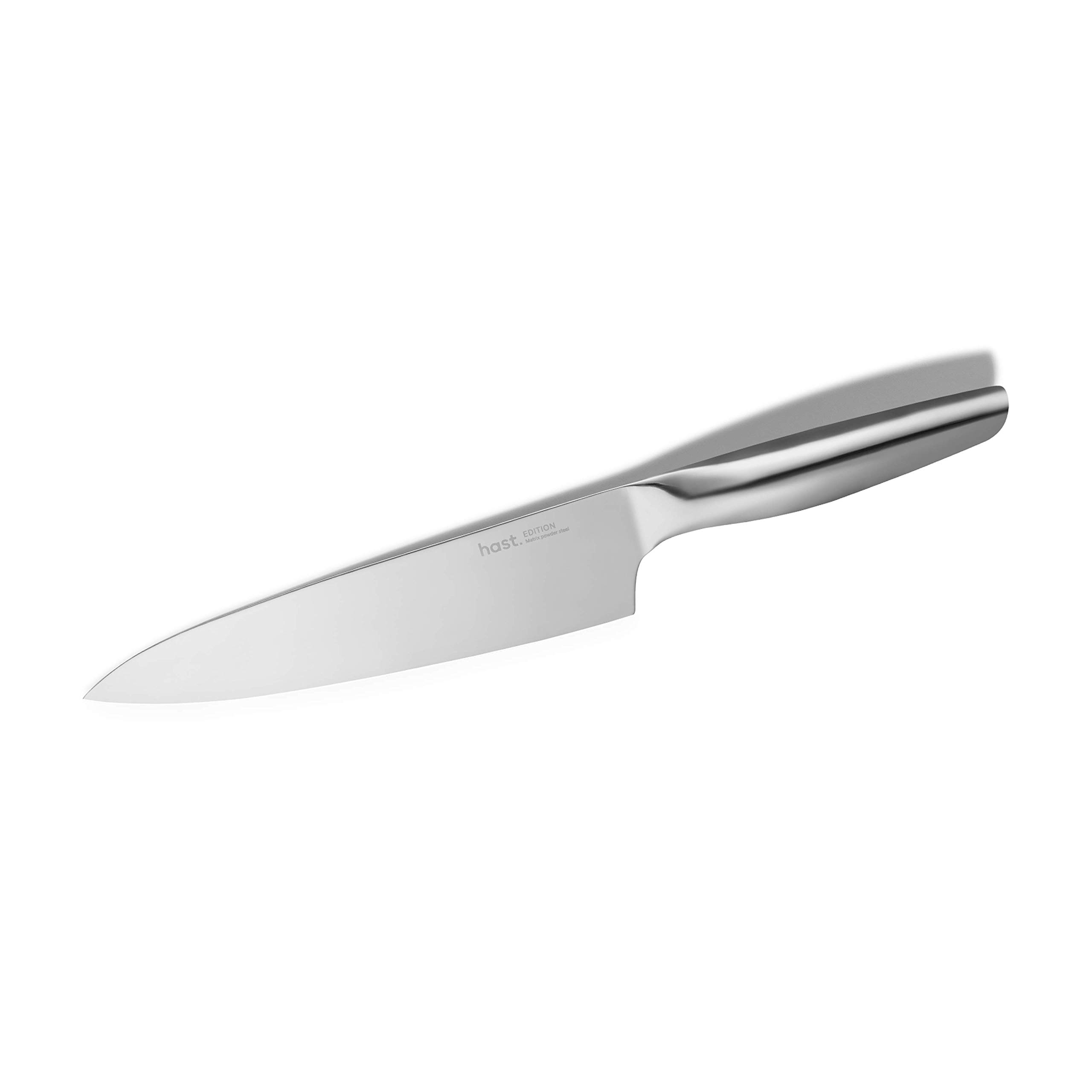 HAST 8-Inch Professional Chef Knife - Premium Japanese Style Kitchen Knife with Powder Steel Blade - Award-Winning Ergonomic Handle - Perfect for Slicing, Dicing & Chopping - Ideal for Home Cooks & Professional Chefs