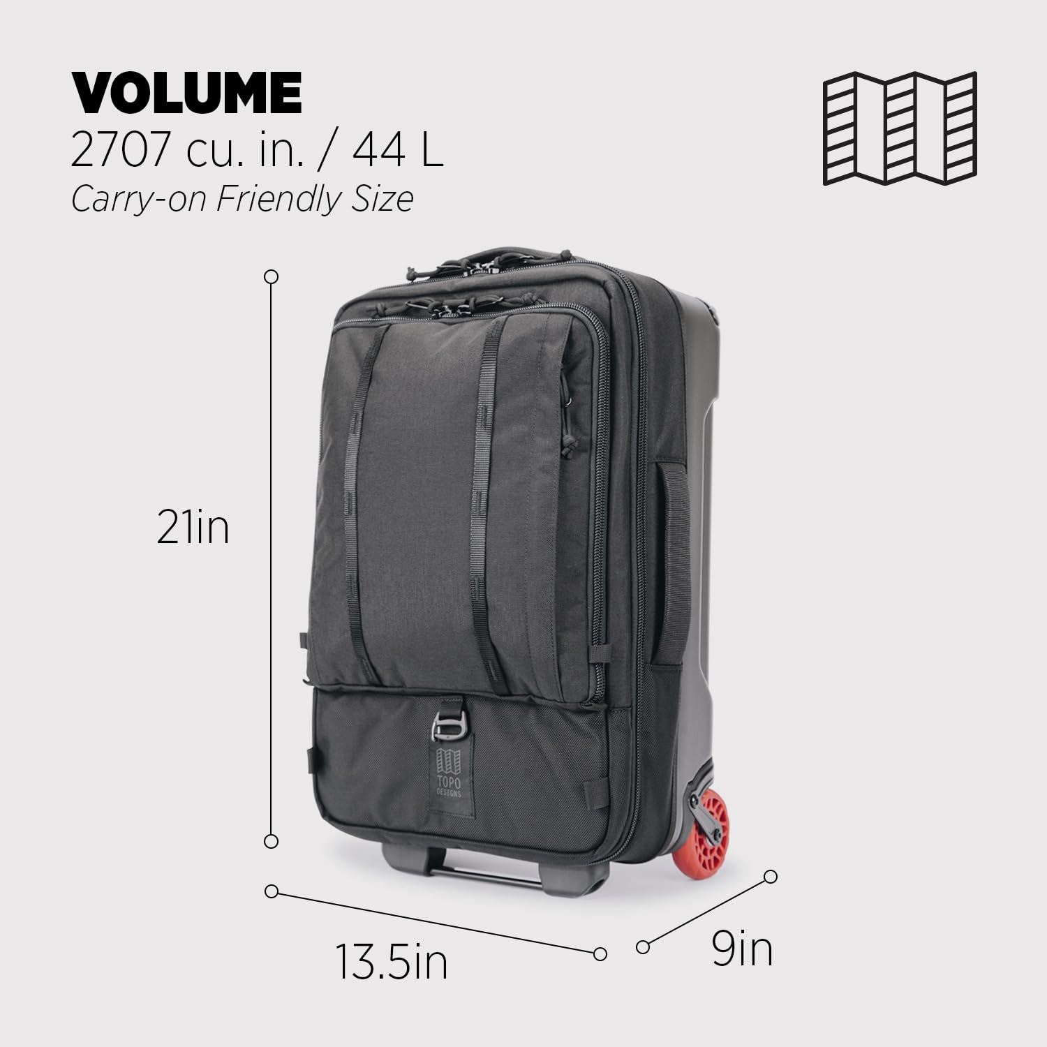 Topo Designs Global Travel Roller Bag - 22