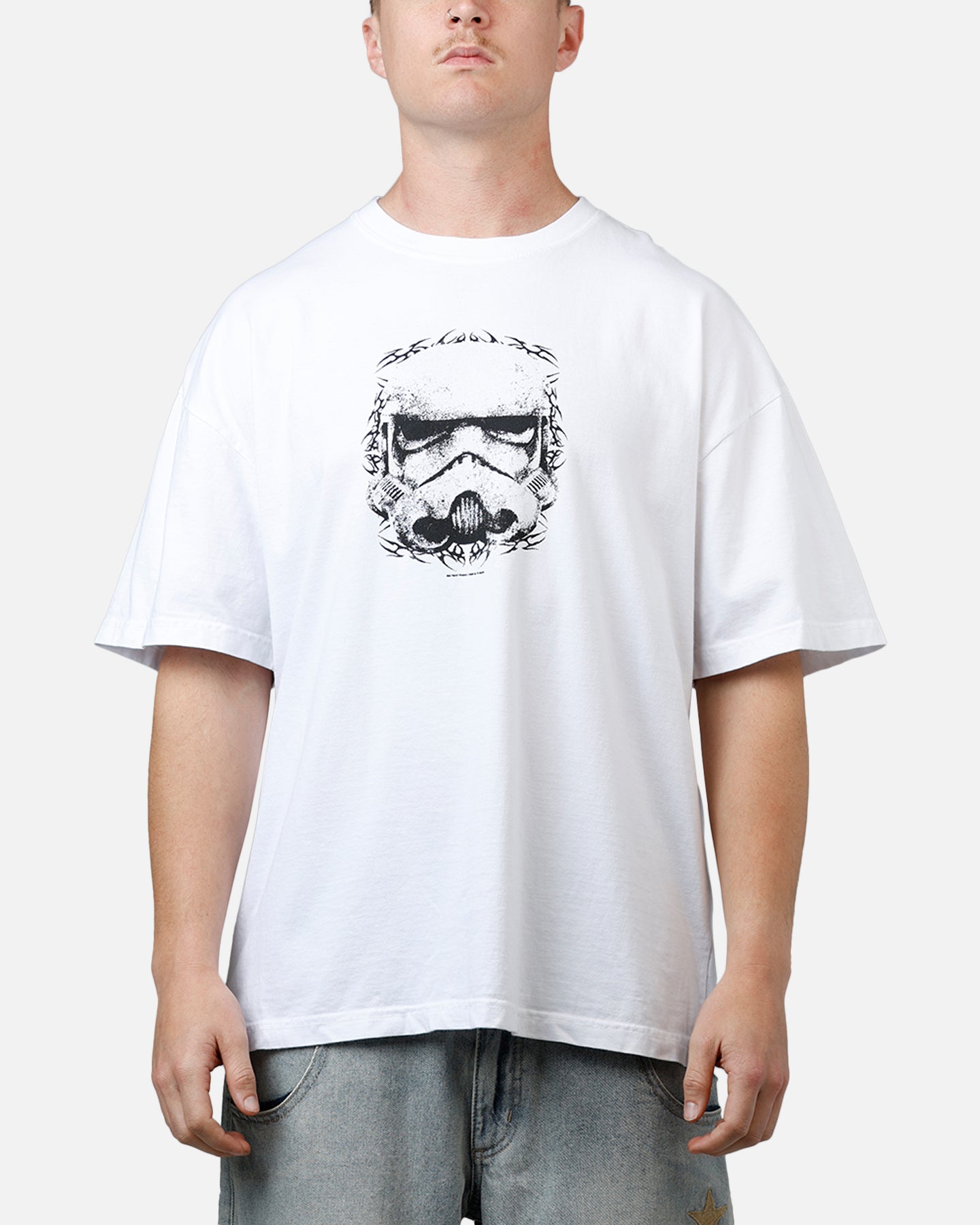 Star Wars Vintage Join The Empire T-Shirt - White - Officially Licensed - Perfect for Cosplay, Conventions & Star Wars Fans