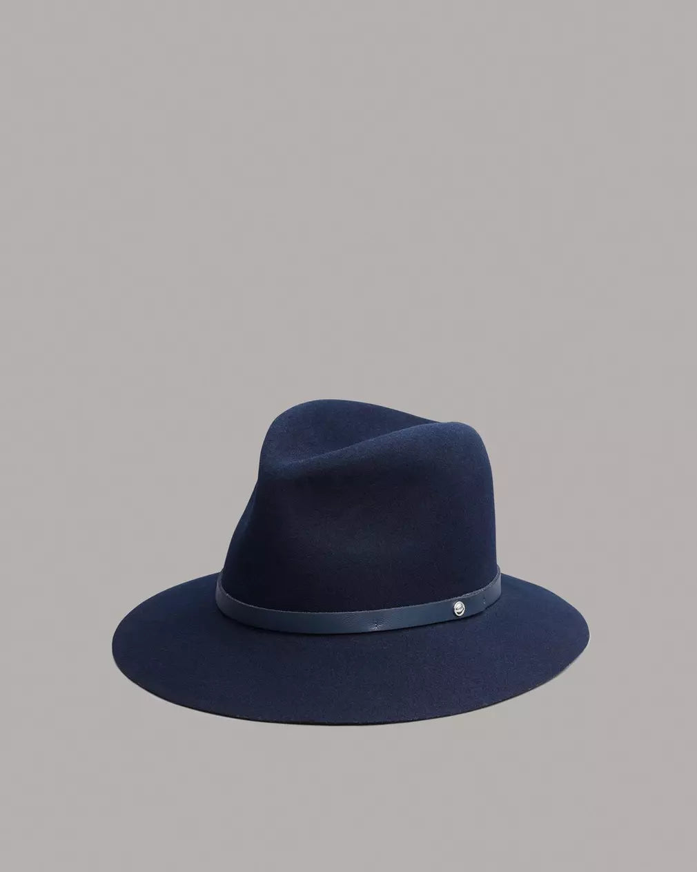 Stylish Navy Floppy Brim Fedora Hat for Men & Women - Perfect for Outdoor Events, Beach Vacations and Fashion Accessories