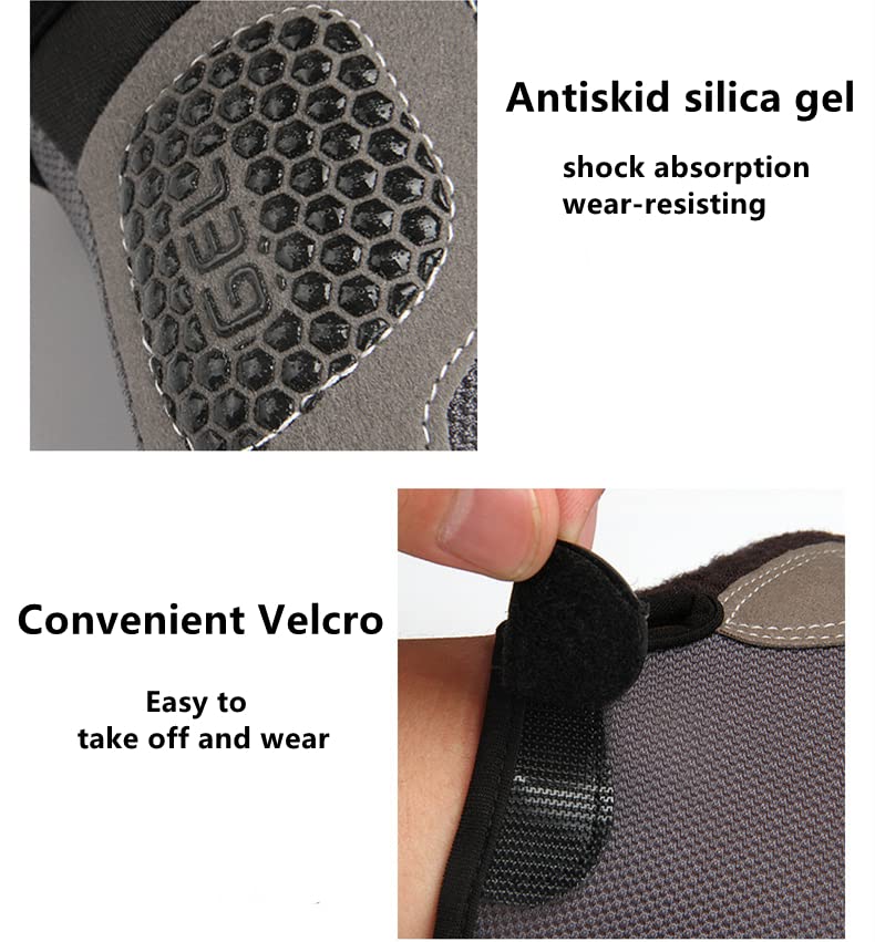 Breathable Fingerless Workout Gloves for Men & Women - Comfortable Weight Lifting, Gym & Fishing Exercise Gloves - Perfect for CrossFit, Cycling & Outdoor Activities