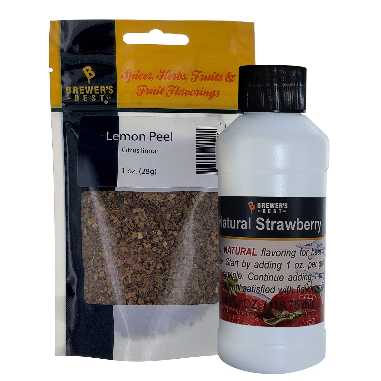 Home Brew Ohio Flavor Bundle - Strawberry Lemonade Extract for Beer, Wine & Kombucha Brewing - Perfect for Homebrewers & DIY Enthusiasts