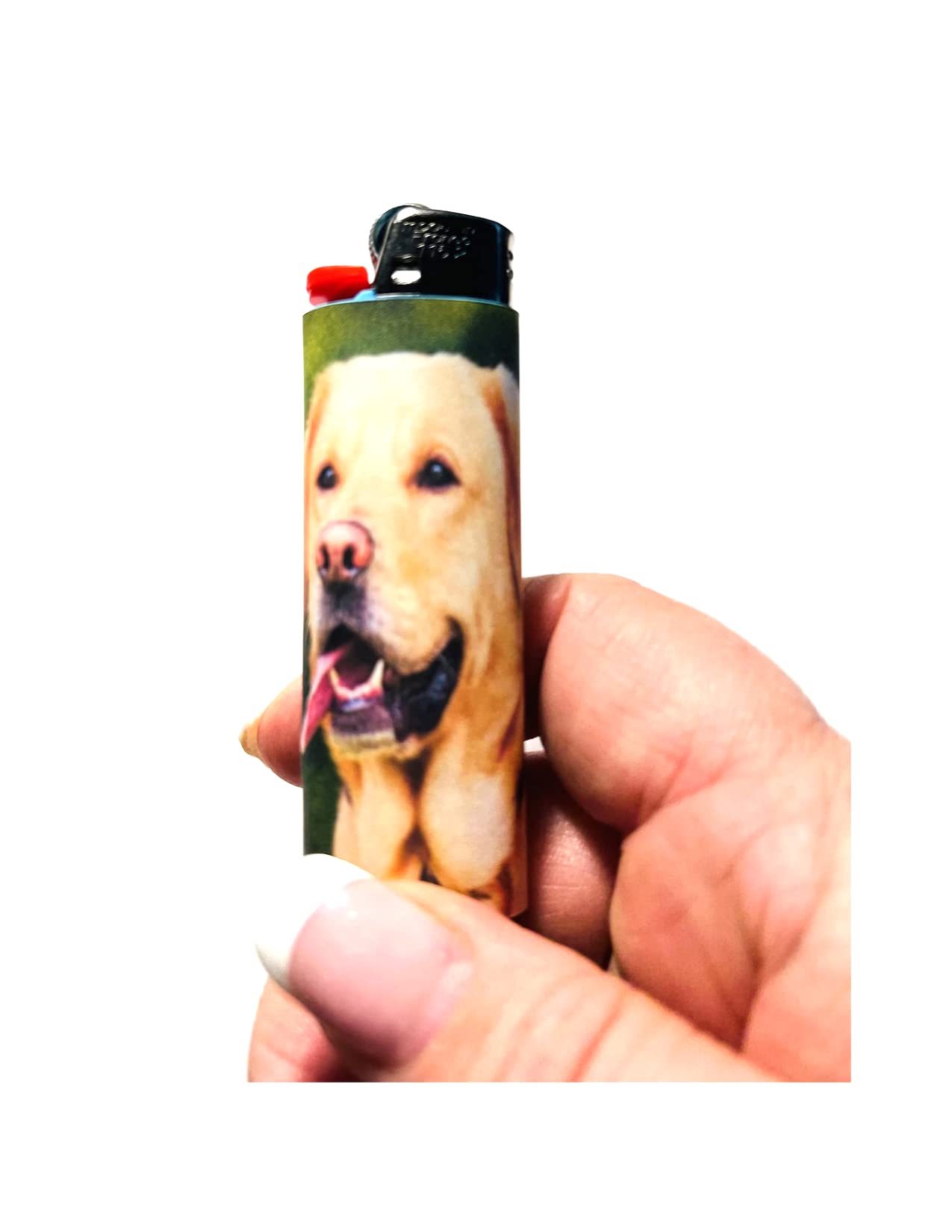 Custom Photo Lighter Stickers - Personalized Wedding Favors & Gifts for Parties