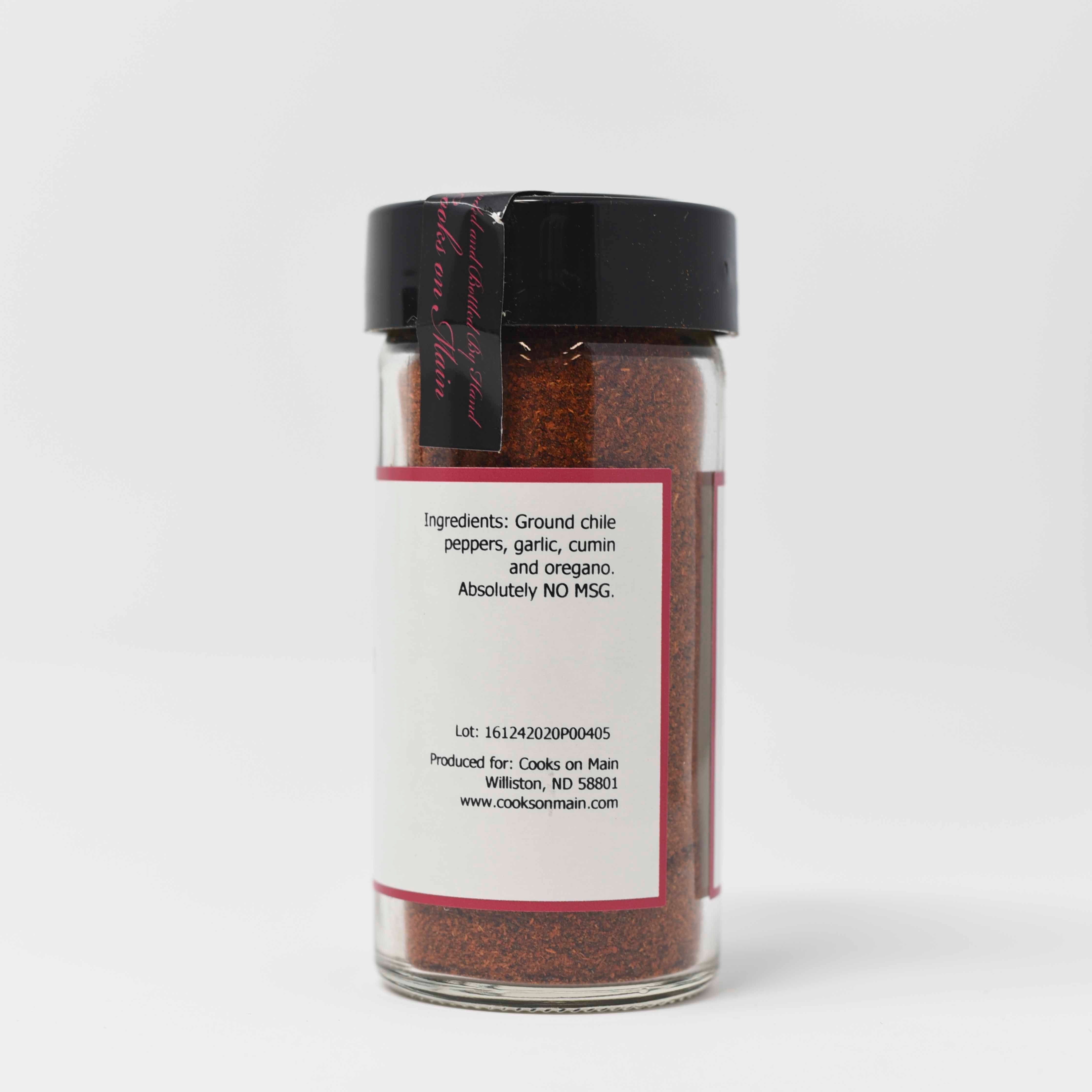Premium Medium Chili Powder - Hot & Flavorful Spice for Cooking, Grilling & Mexican Dishes - 8oz Resealable Bag
