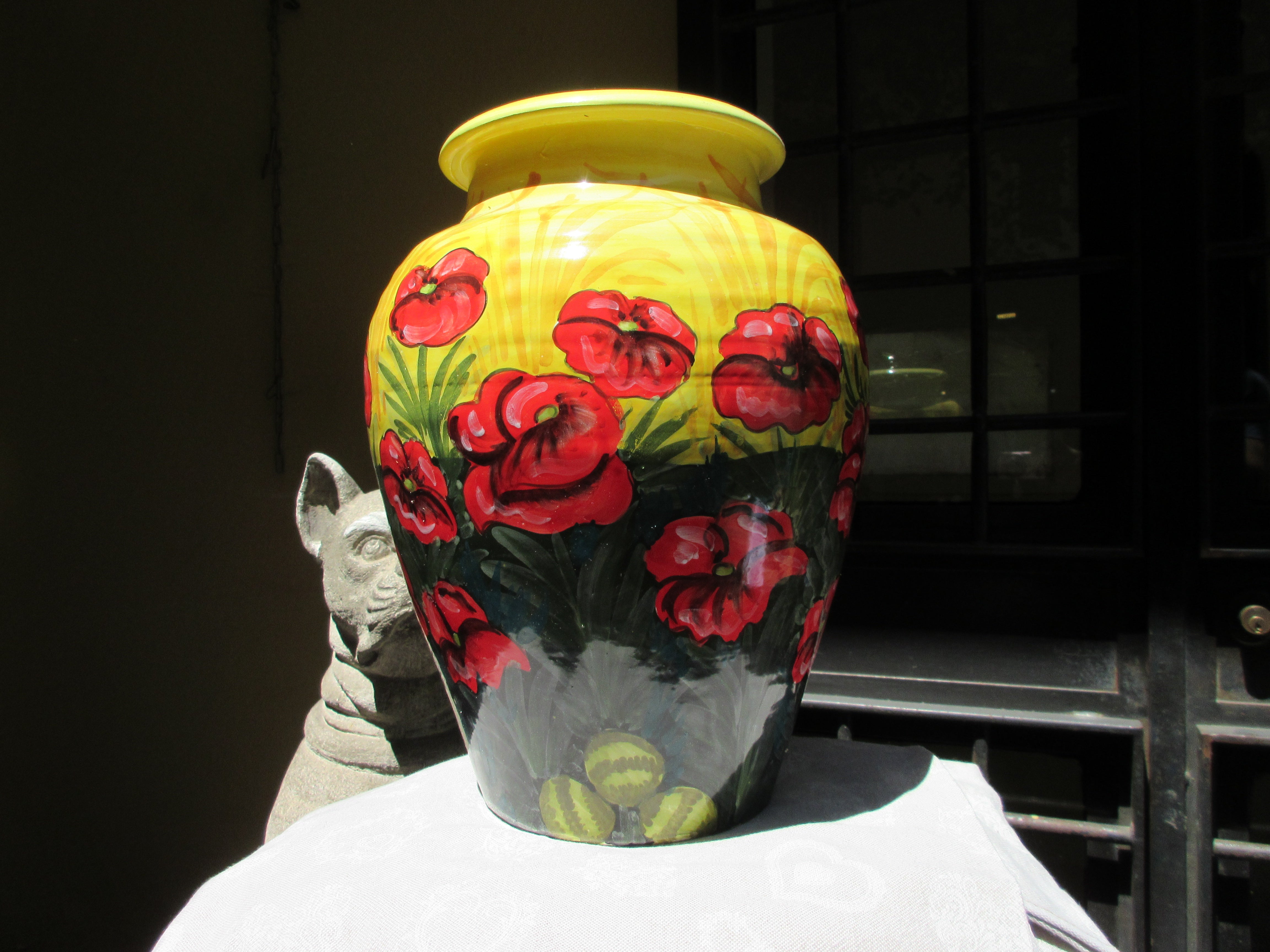Ceramic Vases for Home Decor - Handmade Pottery Flower Vases for Living Room, Dining Table & Wedding Centerpieces
